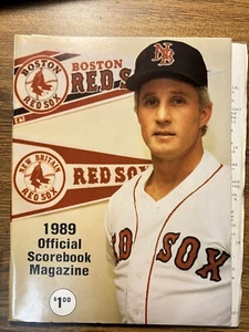 New Britain Red Sox 1989 OFFIZIELLES SCOREBOOK Magazin Souvenir Butch Hobson - Bild 1 von 5