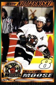 2001-02 Manitoba Moose #14 Zenith Komarniski