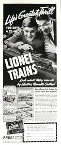 Vintage 1939 Lionel Trains with Electric Remote Control Original Ad 723 B - Picture 1 of 1