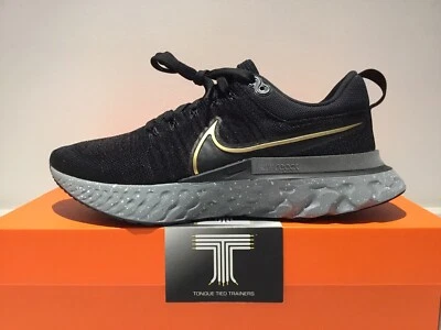 Nike React Infinity Run Flyknit 2 ~ CT2357 009 ~ Uk Size 7.5 ~ Euro 42 - Image 1 of 4