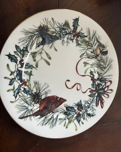 Lenox Wintergrüße Teller - Bild 1 von 4