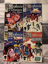 MEPHISTO VS X-Men 1 2 3 4 Avengers Marvel Comics NM  1987 B5JN