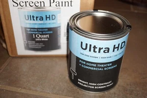 Vernice Schermo Ultra HD Premium 4K per Home Theater + Schermi Commerciali (1 Quart) - Foto 1 di 7