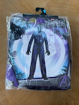 Marvel Studios Legacy PANTERA NEGRA Juego de Disfraz y Máscara Infantil (L/12-14) 233 Nuevo con Etiquetas Foto 1 de 4