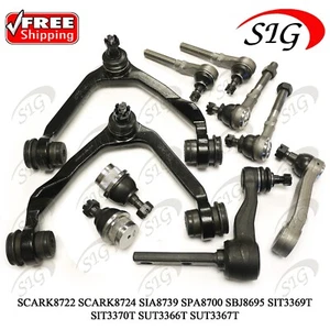 Brazo de control para Ford Expedition 97-02 rótula barra de amarre brazo loca kit de 10 piezas 4x4 - Imagen 1 de 8