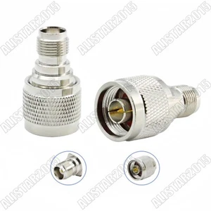 10Pieces N Male Plug to TNC Jack Female Straight Adapter N-TNC Type Connector - Picture 1 of 8