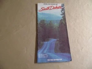 South Dakota Official State Highway Map / Free Domestic Shipping - Picture 1 of 2