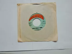 HYSTERICS Why Should You Treat Me This Way/Everything's There 1965 RARE Promo 45 - Picture 1 of 3
