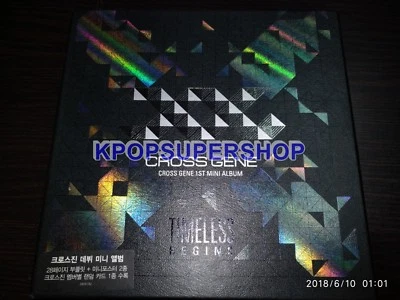 Cross Gene 1st Mini Album Timeless: Begins CD Great Sangmin Photocard RARE OOP Foto 1 de 4