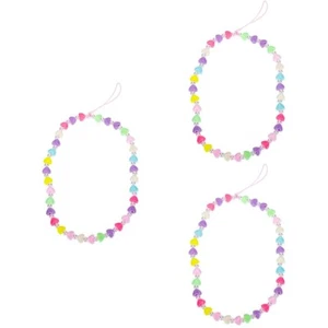 3 PCS Love Mobile Phone Chain Lanyard for Wrist Strap Cell Charm - Zdjęcie 1 z 12
