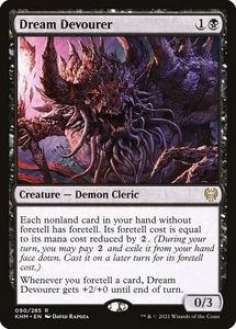 MTG Dream Devourer Kaldheim 90/285 Regular Raro - Imagen 1 de 3