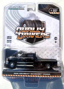 Camión de trabajo Chevrolet Silverado 3500HD Greenlight serie 1 2018 doble conductor - Imagen 1 de 5