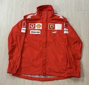 Authentic 2006 Puma Scuderia Ferrari F1 Team Jacket Medium Schumacher Massa - Picture 1 of 9