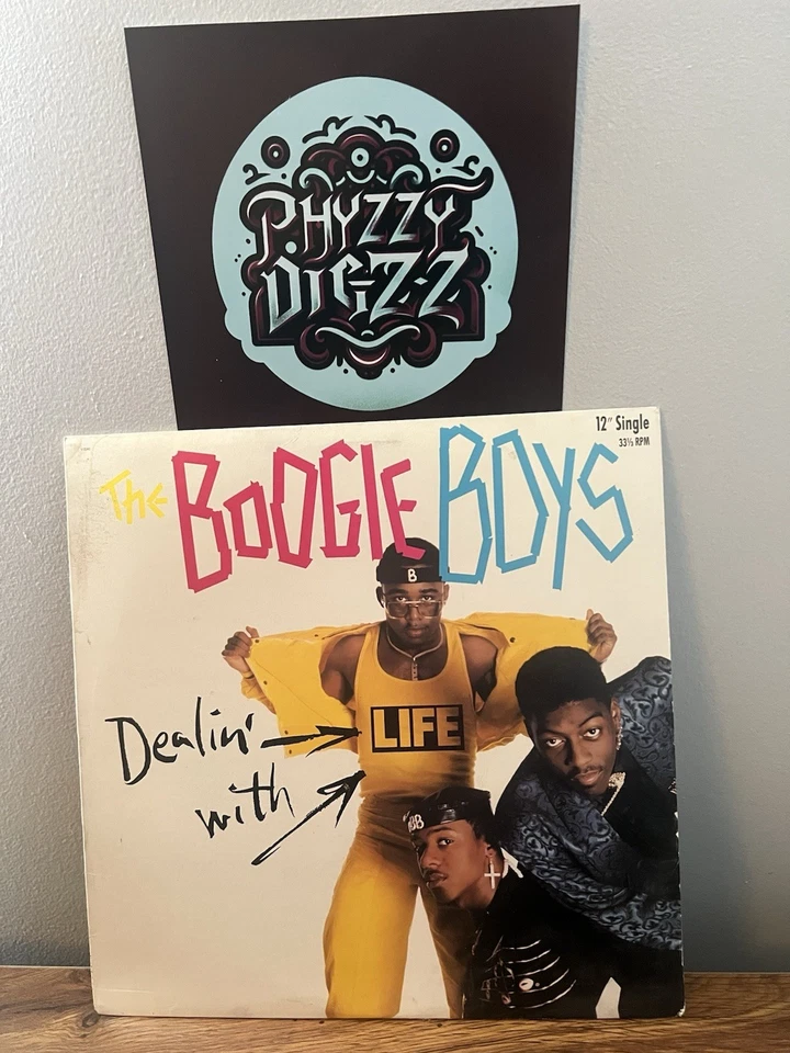 1986 - BOOGIE BOYS - DEALIN' WITH LIFE - CAPITOL RECORDS Vintage - Image 1 of 2
