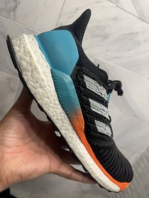 adidas men's Solar Boost Running sneakers Shoes Black CQ7168 US 11.5 M - Image 1 of 4