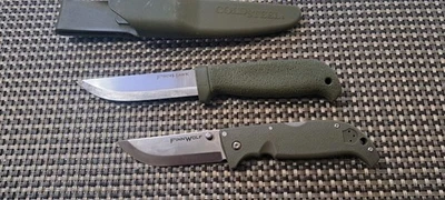 Cold Steel Knife Lot Finn Hawk And Finn Wolf Fixed And Folding Bushcraft Knives. - Image 1 of 4