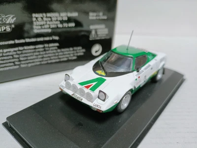 Minichamps 1/43 Lancia Stratos Alitalia 1975 Sweden Rally Model Car New - Image 1 of 4