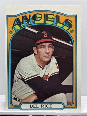 1972 Topps - Del Rice #718 Nm-M In1509 - Image 1 of 2