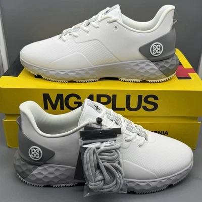 Zapatos de golf G/FORE MG4+ para hombre con suela de contraste 10 blancos gris nieve G4MA23EF25 CANSADOS Foto 1 de 4