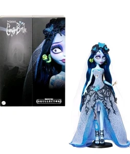 Monster High Skullector Corpse Bride Emily Tim Burton 2025 Mattel Creations nuovo con scatola - Foto 1 di 6