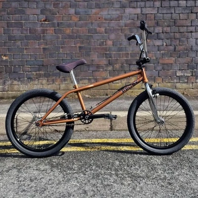 Colony Prody Elite 20.6" Toptube Retro Styled BMX Bike Matt Bronze / Chrome - image 1 of 4