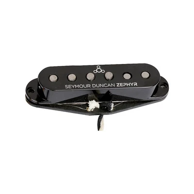 Seymour Duncan ZSL-1m Zephyr Silver Strat Middle Pickup Black - Image 1 of 2