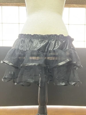 Винтажный Hot Topic черная балетная пачка с бантом Хэллоуин готический косплей фестиваль костюм - Изображение 1 из 4