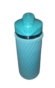 Masontops Mason Jar Hydration Kit Glass Water Bottle Neoprene Sleeve Turquoise - Picture 1 of 5