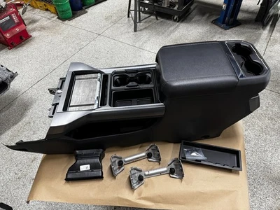 2023-2025 Ford F-350 F-250 Super Duty Center Console Black - Image 1 of 4