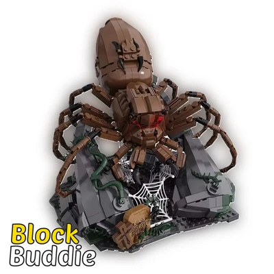 BRICK Lord of the Rings Hobbit Kankra Große Spinne Gollum MOC - 875 pcs Klemmbausteine