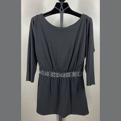 NEW White House Black Market Shirt Womens XS rhinestone blouse - Image 1 of 4