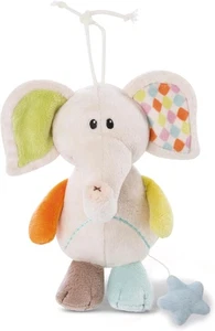 NICI Elephant Dundi 18cm Musical Plush Toy Baby Soother Music Box - Picture 1 of 6
