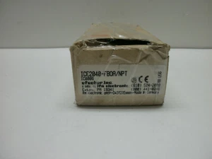 EFECTOR ICE2040-FB0A/NPT INDUCTIVE SENSOR 40mm NORMALLY OPEN/CLOSED NEW IN BOX - Picture 1 of 8