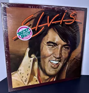 Elvis Presley Welcome to My World LP Vinyl Record 1979 Reissue New Sealed - Foto 1 di 4