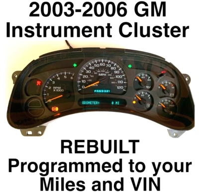GENUINE GM Silverado Sierra Tahoe Suburban Yukon Instrument Gauge Cluster OEM - Image 1 of 3