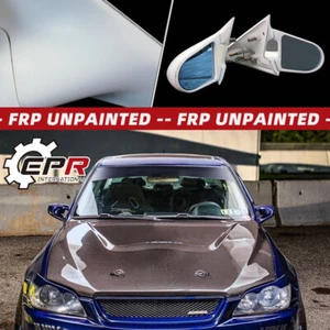 Repuesto de espejo retrovisor sin pintar para Lexus 98-05 IS200 Altura XE10 LHD FRP - Imagen 1 de 12