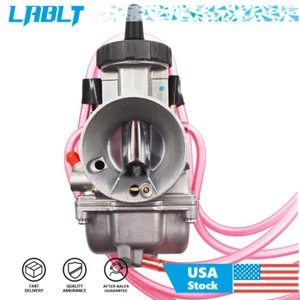 LABLT 38mm Air Striker Carb Carburetor For YZ KX RM CR LT 125 250 500 380 ATV - Picture 1 of 12