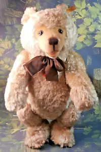 46 cm grosser STEIFF Teddy / Teddybär (008078), blond - Bild 1 von 4