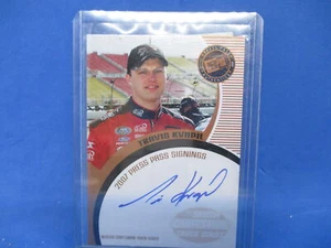 2007 Press Pass Press Pass Signings Bronze Travis Kvapil Auto - Picture 1 of 2
