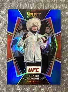 Khabib Nurmagomedov 2022 Panini Select Blue Prizm #145 - Picture 1 of 2
