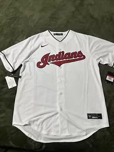 Cleveland Guardians Baseball White Jersey Men’s Sz: Large - Picture 1 of 5