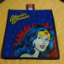 Dc Comics Wonder Woman Superhero Reusable Eco Blue Gift/Shopping Bag ðŸ†•ðŸ†“ship!