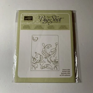 Stampin Up! Sizzix Big Shot strukturierte Impressionen ELEGANTE LINIEN Ordnerpapier - Bild 1 von 2