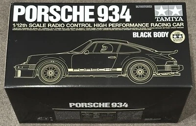 Tamiya Black Porsche Turbo RSR 934 Limited Edition 84057 GT-01  1/12 Scale 58001 - Image 1 of 4