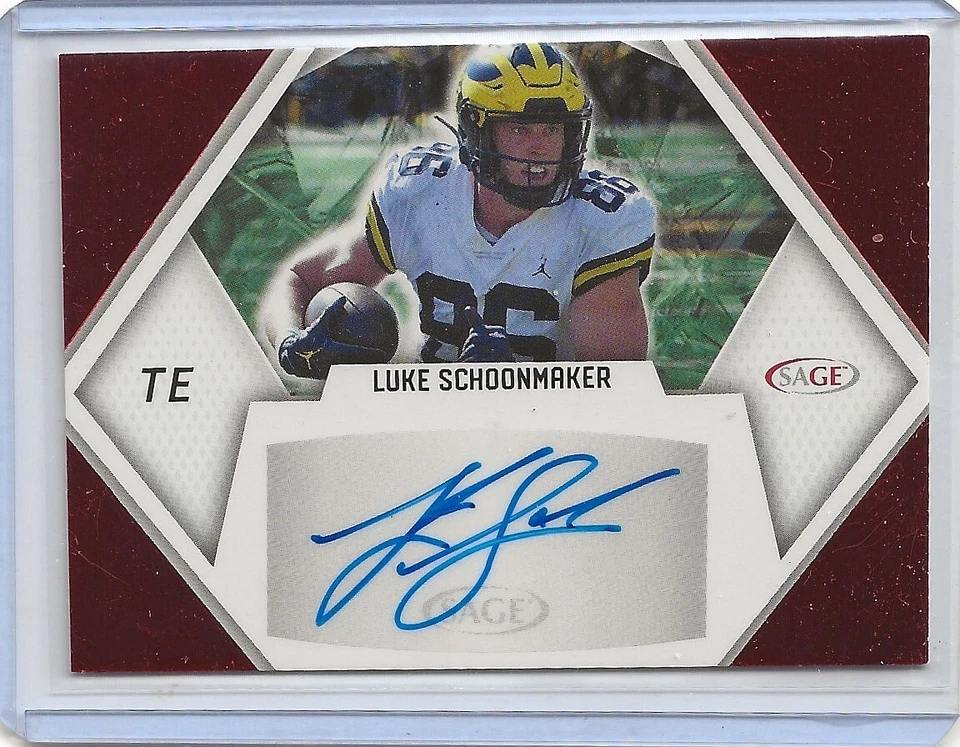 2023 SAGE HIGH SERIES #A-LS LUKE SCHOONMAKER AUTO RC  - Image 1 of 1