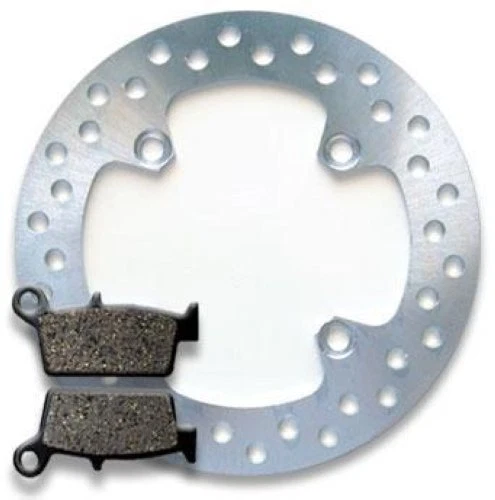HONDA REAR Brake Disc Rotor + Pads XR 250 R/L Pro (90-04) 400 R (96-04) NEW - Image 1 of 3