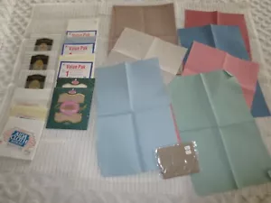 1 lb. 12 oz. 14-COUNT AIDA CLOTH & TEAR AWAY WASTE CANVAS--Sizes, Colors Listed - Picture 1 of 3