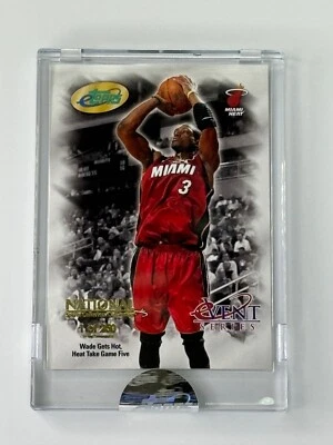 2006 E-TOPPS DWAYNE WADE 1/250 LIMITED EDTION NATIONAL CONVENTION HEAT ENCASED - Image 1 of 2