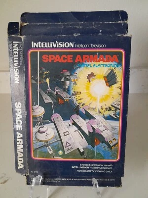 Space Armada (Intellivision, 1979) GAME CARTRIDGE BOX  ONLY - Image 1 of 3