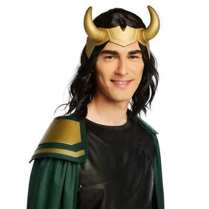 NWT! Disney Marvel LOKI Costume Accessory Kit - Adult Large - Green/Gold - Epic! - Picture 1 of 8